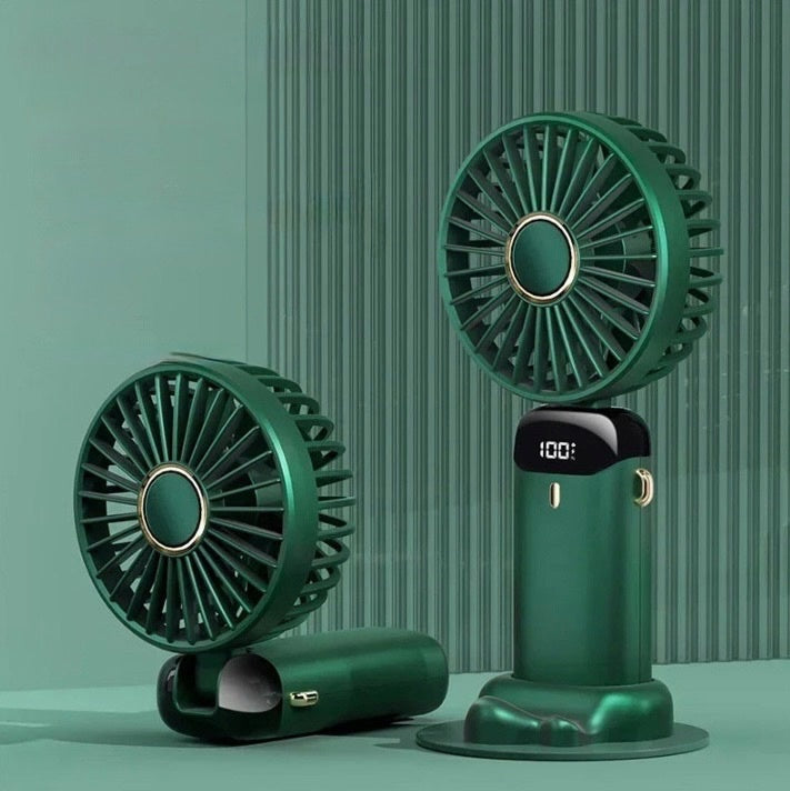 Handheld Mini Fan with 3000mAh Rechargeable Battery
