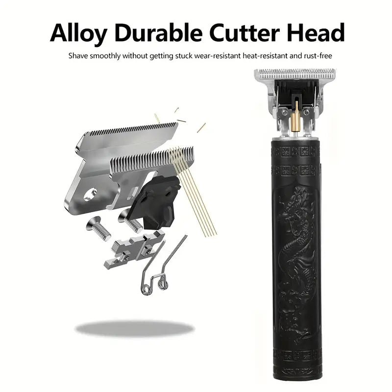 Professional Hair and Beard Grooming Kit with LED Display