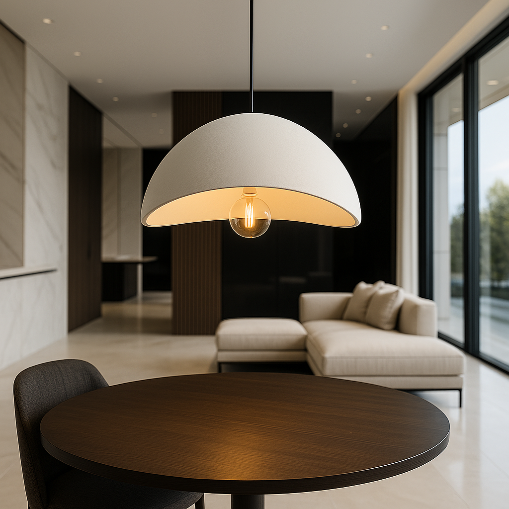 Nordic Pendant Lamp with Wabi Sabi Hanging Design