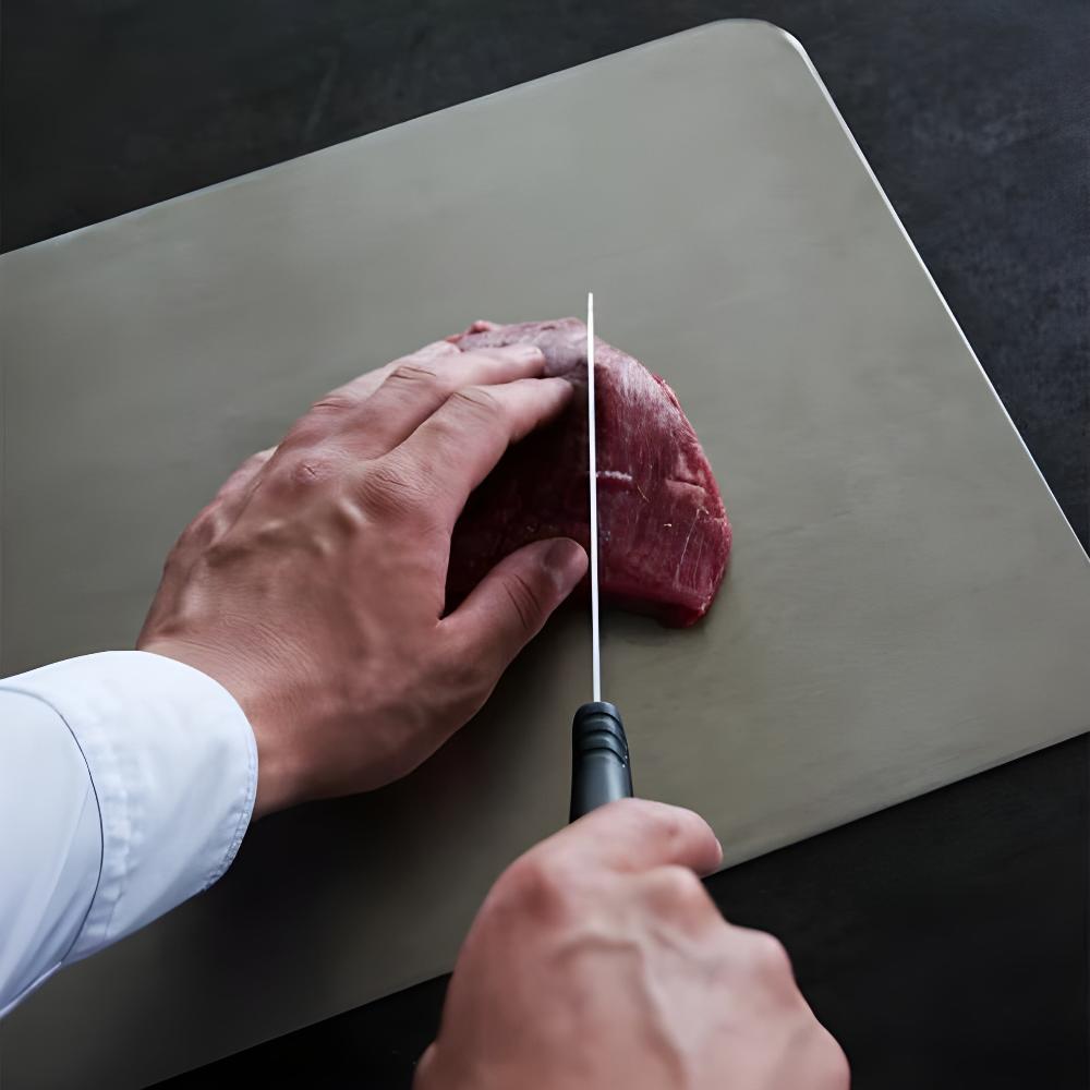 Stainless Steel Cutting Board for Hygienic Food Prep