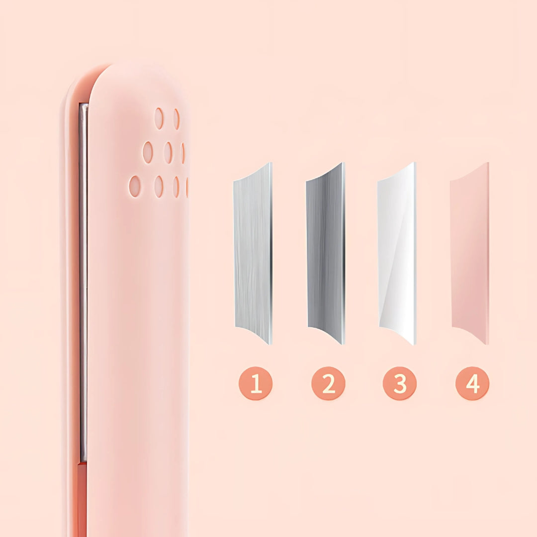 Curling Iron Mini Styling Tool for Glossy Hair