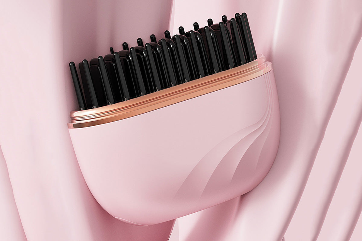 Rechargeable Mini Hair Straightener for Quick Styling Anywhere