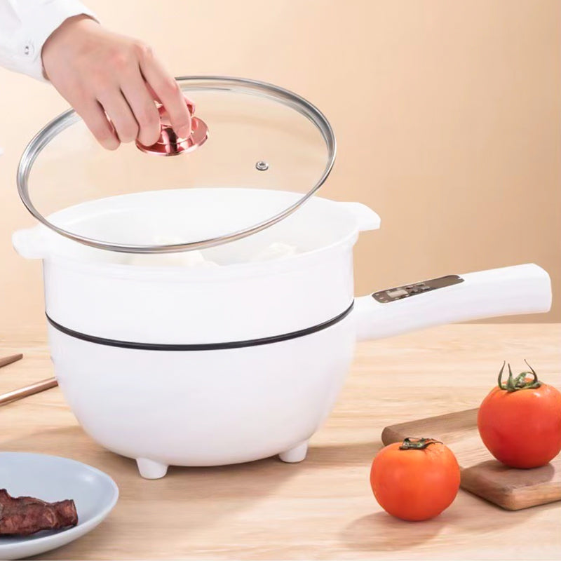 3L Electric Frying Pan with Steamer and Multi Cooking Functions