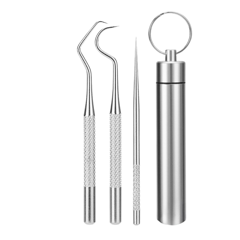 Stainless Steel Dental Explorer Tool for Precision Cleaning