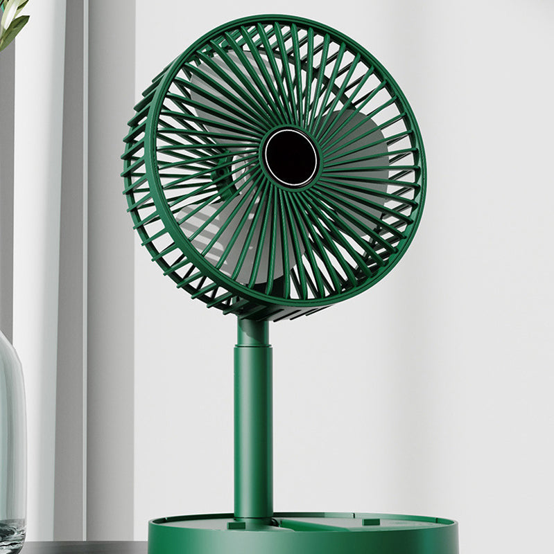 Telescopic Folding Table Fan with Adjustable Height