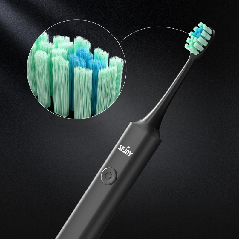 Rechargeable Electric Toothbrush with Multiple Brush Heads
