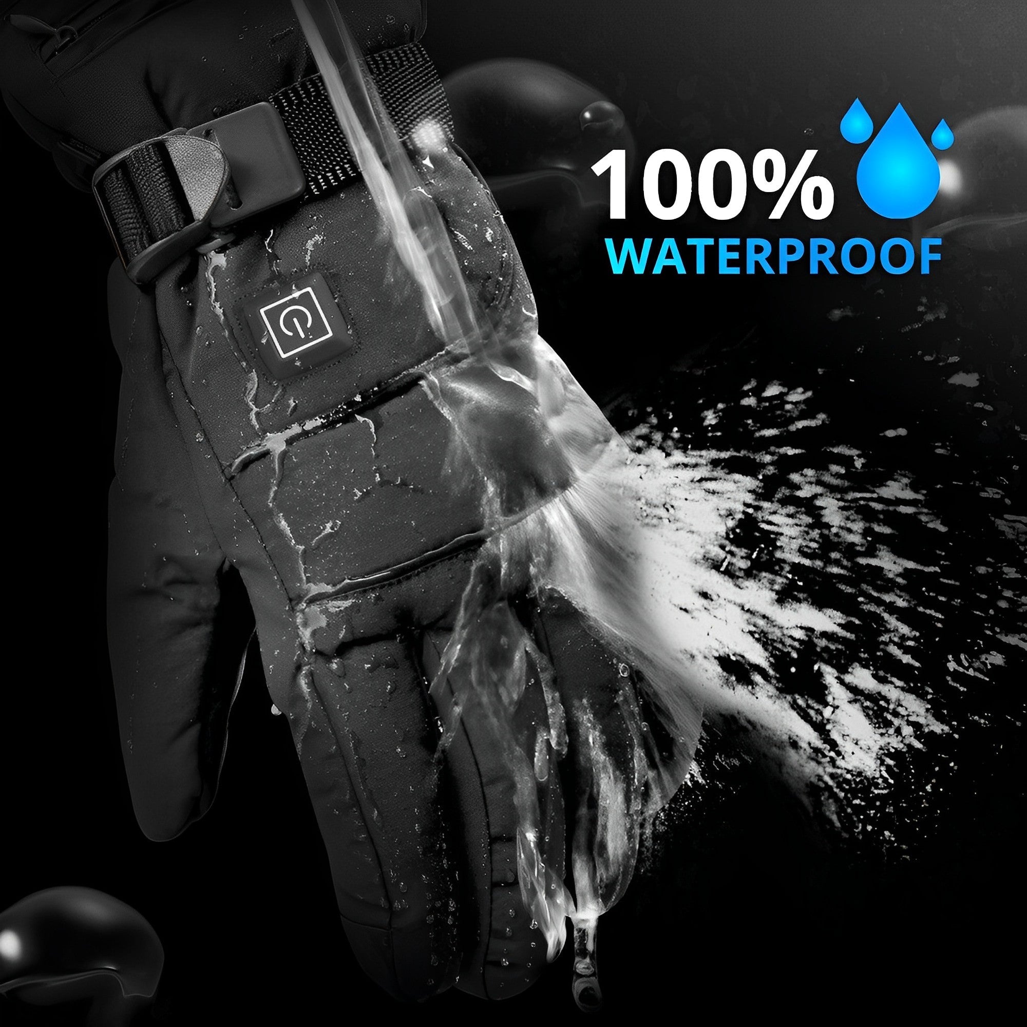 Rechargeable Heated Gloves with Temperature Control