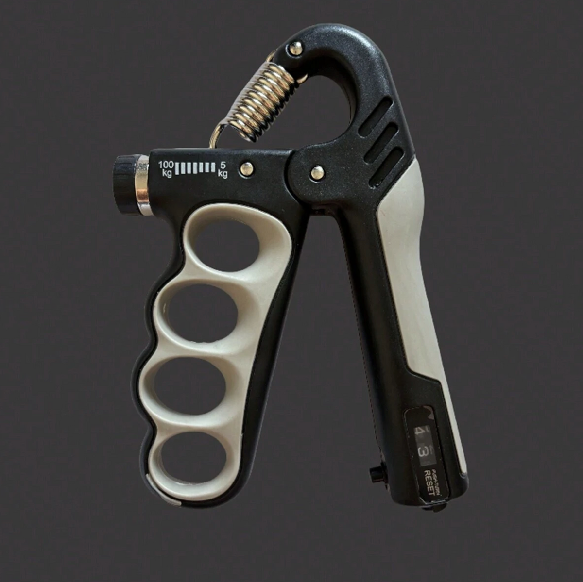 Adjustable Grip Strengthener with Resistance Levels