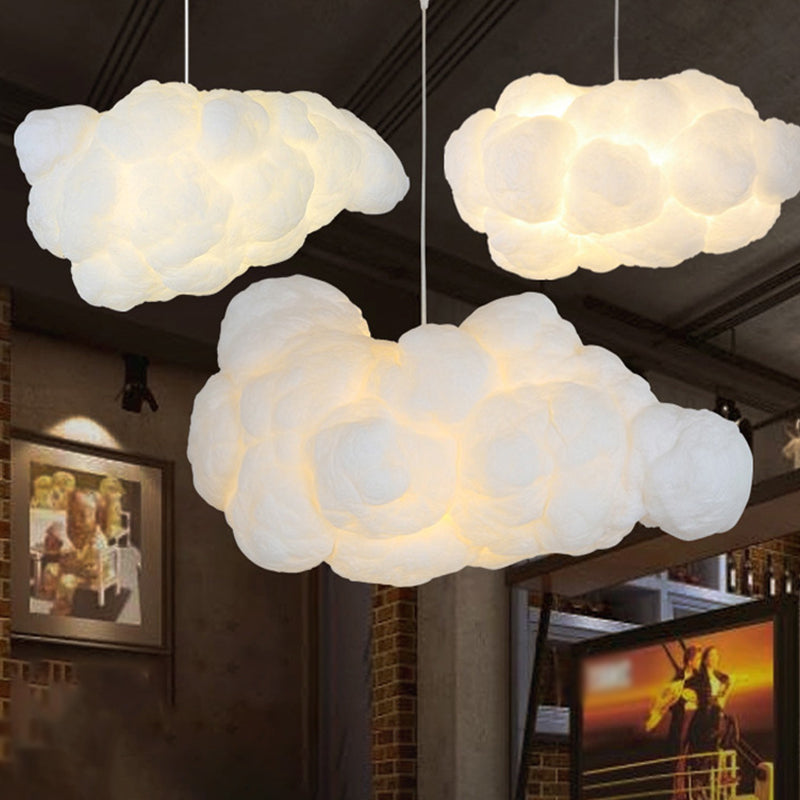 Modern Cloud Pendant Lamp with Dual Shade Design