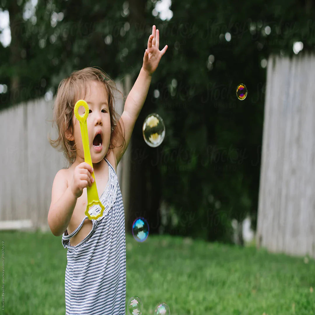 Kid's Grill Bubble Maker for Outdoor Fun