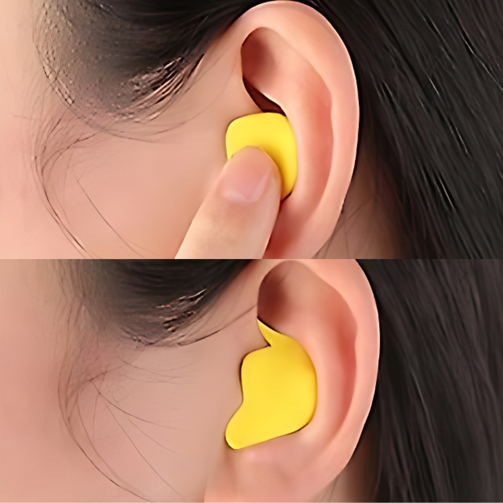 Reusable Soundproof Earplugs for Noise Reduction and Better Sleep