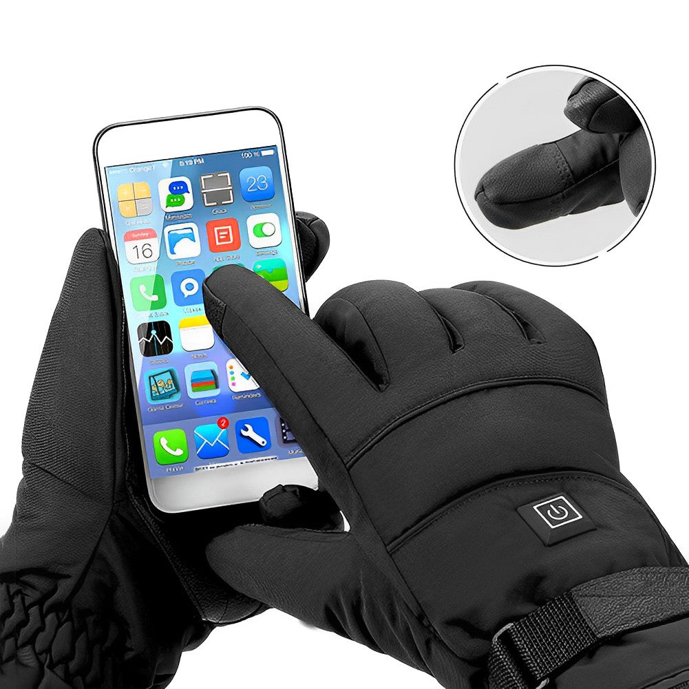 Rechargeable Heated Gloves with Temperature Control