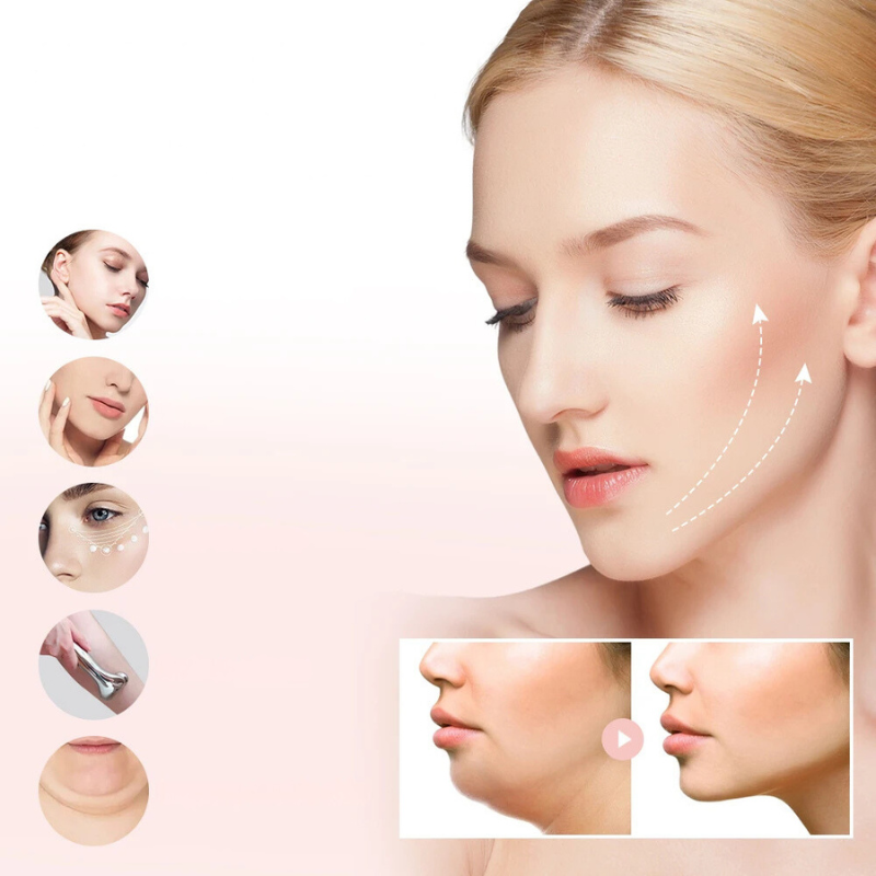 Electric Face Sculpting Massager with Microcurrent Technology