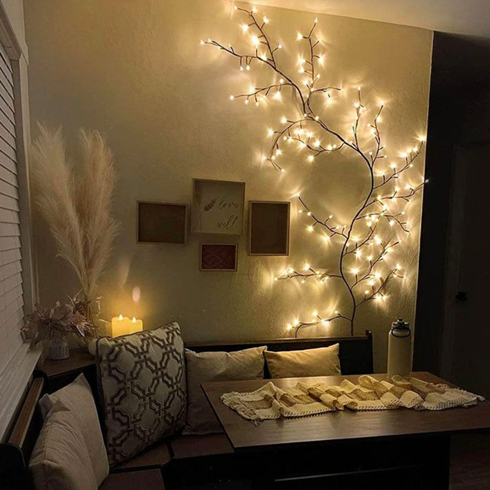 Bendable Willow Branch Lights for Decorative Home