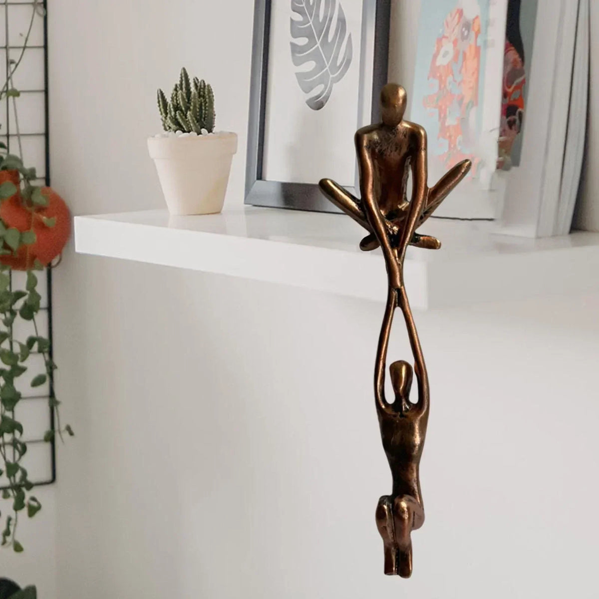 Eternal Love and Strength Sculpture for Meaningful Home Decor