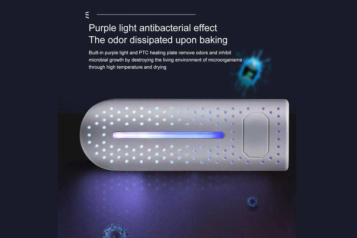 Portable USB Shoe Deodorizer and Dryer for Fresh Footwear