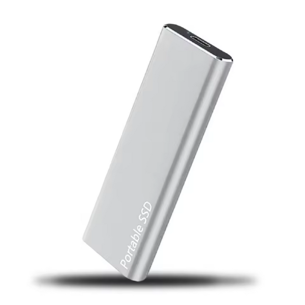 Slim 64GB External USB-C Hard Drive with Portable Design