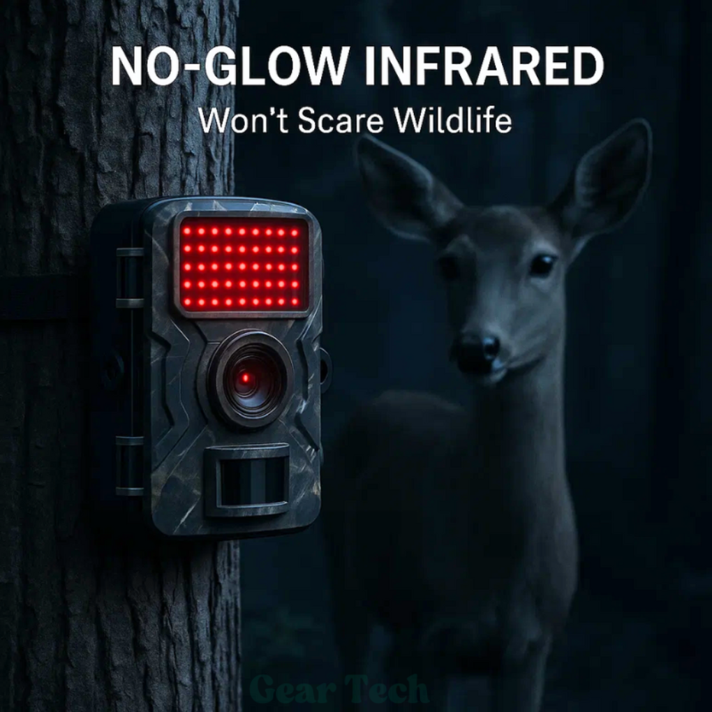 Night Vision Wildlife Camera for Outdoor Animal Monitoring