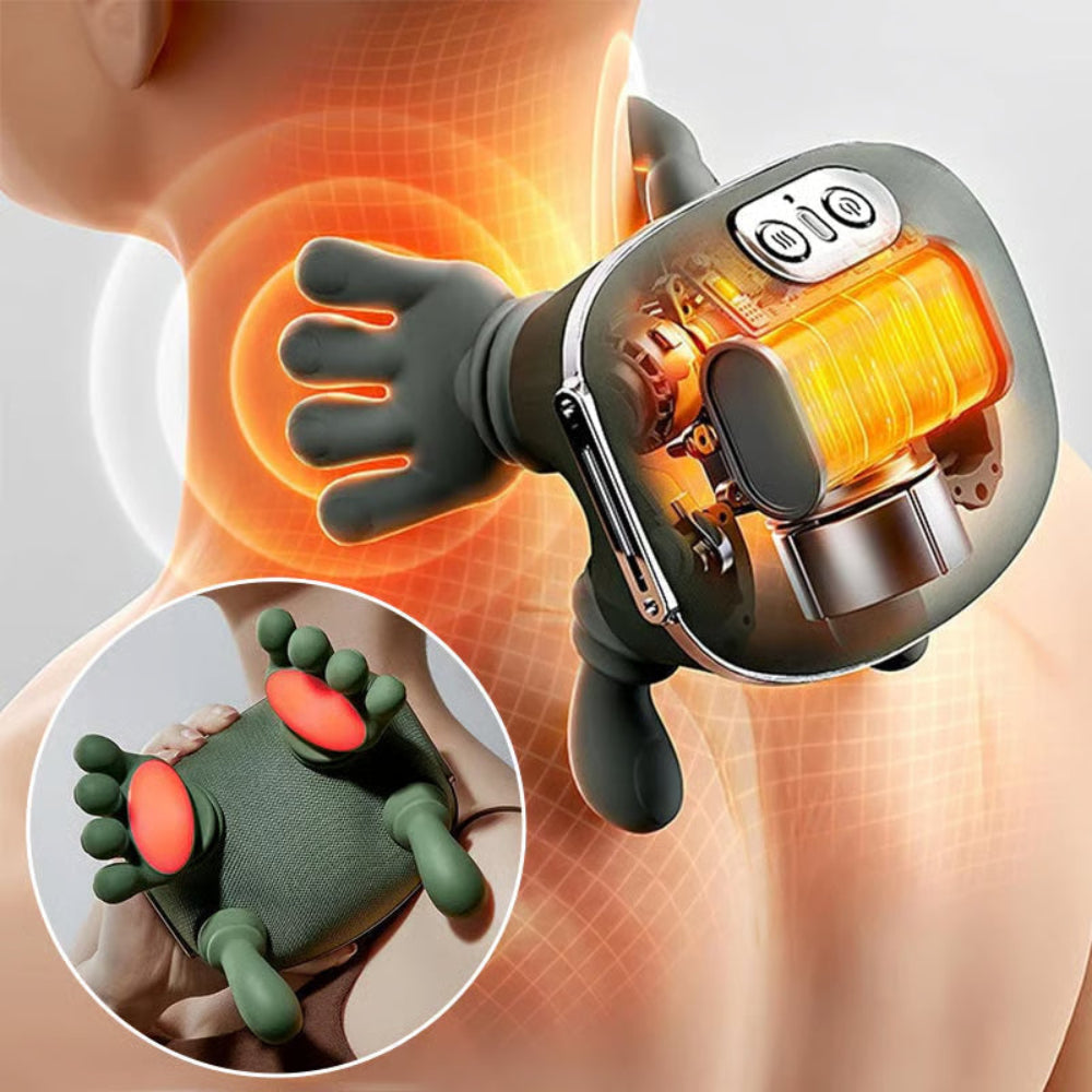 Neck Therapy Massager with Heat and Vibration