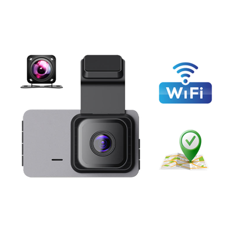 Car DVR WiFi 1080P Full HD Dash Cam with GPS and Night Vision