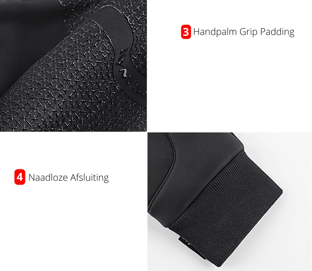 Touchscreen Gloves with Warm Lining for Cold Weather