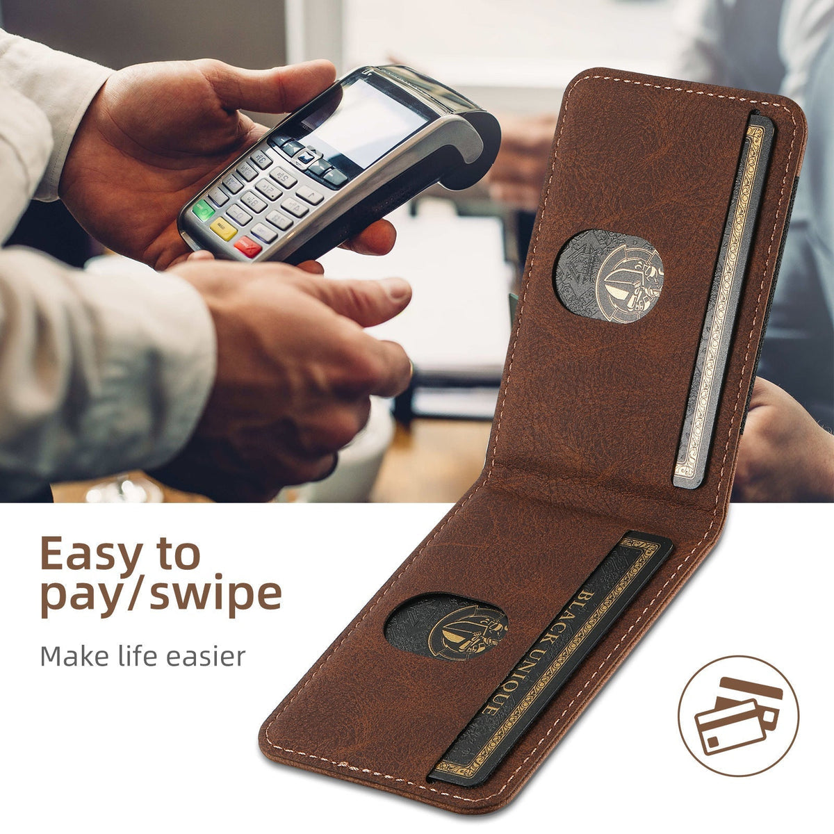 Luxury Phone Case with Card Holder