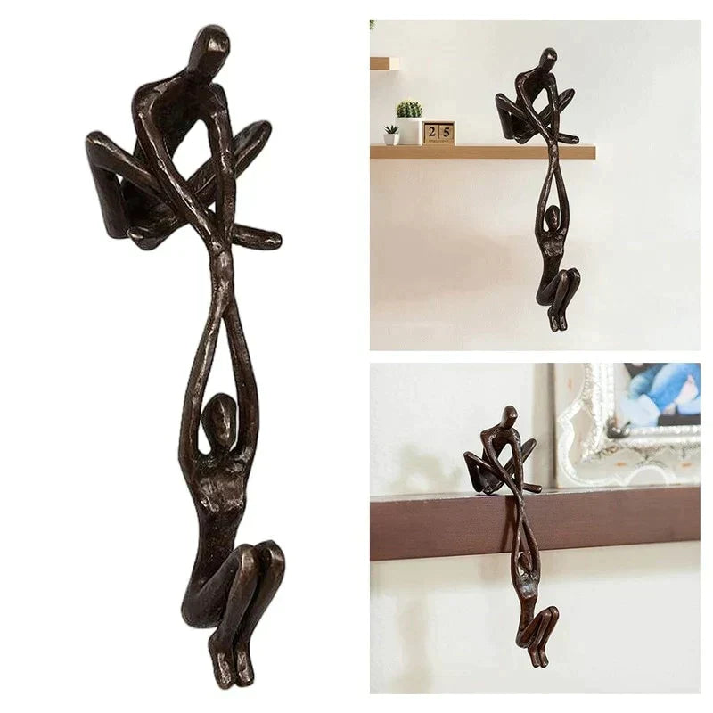 Eternal Love and Strength Sculpture for Meaningful Home Decor