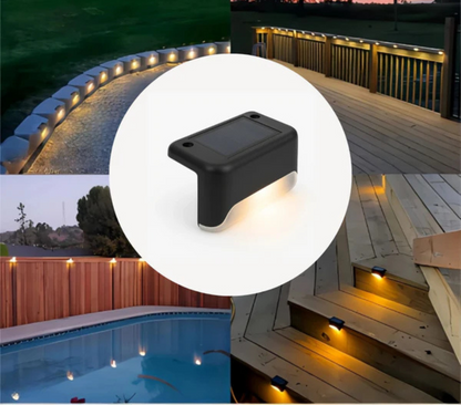 Solar Fence Lights - Path and Stair Lamps for Outdoor Design