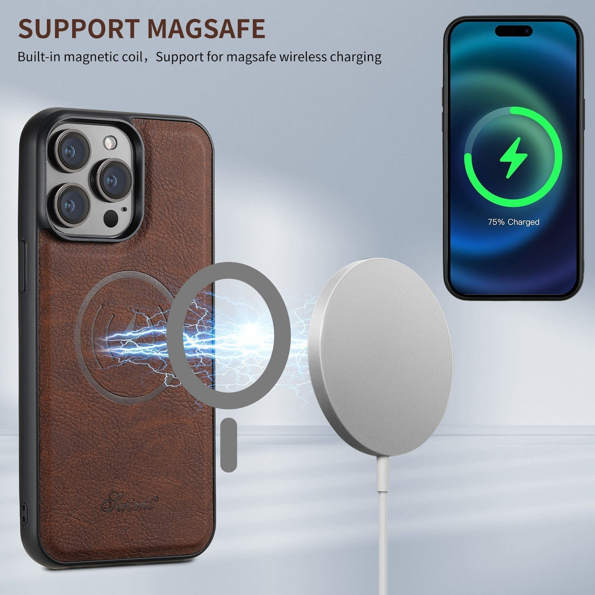 Luxury Phone Case with Card Holder
