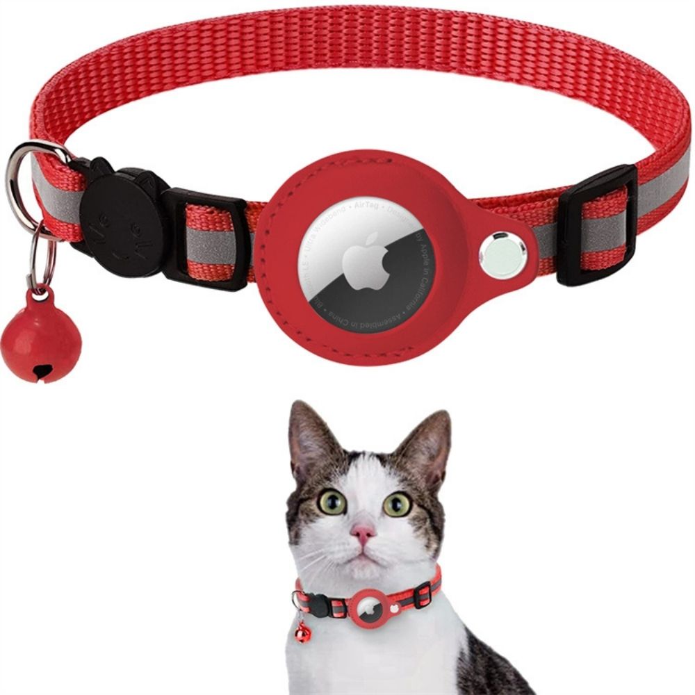 Reflective Cat GPS Tracker Collar for Safe Tracking