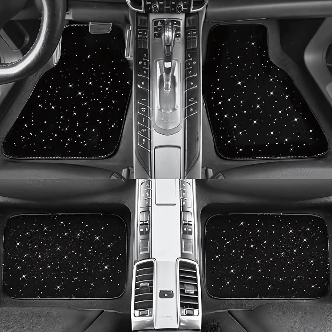 Starry Sky LED Car Floor Mats for Interior Lighting
