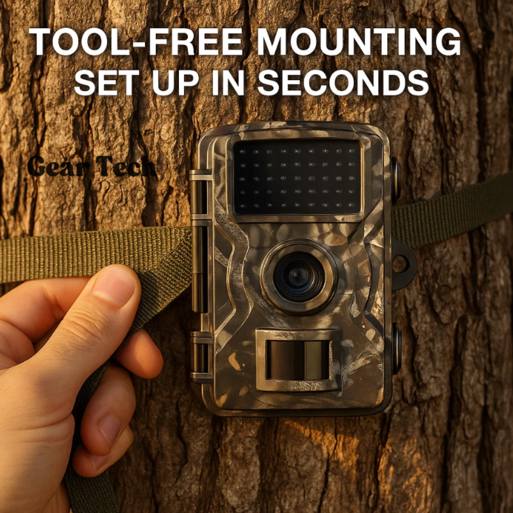 Night Vision Wildlife Camera for Outdoor Animal Monitoring