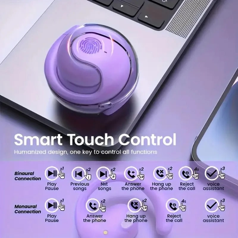 Wireless and Bluetooth Earbuds with Real Time Translation