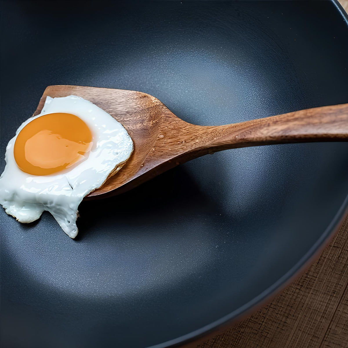 Wooden Utensil Set with Ergonomic Handles