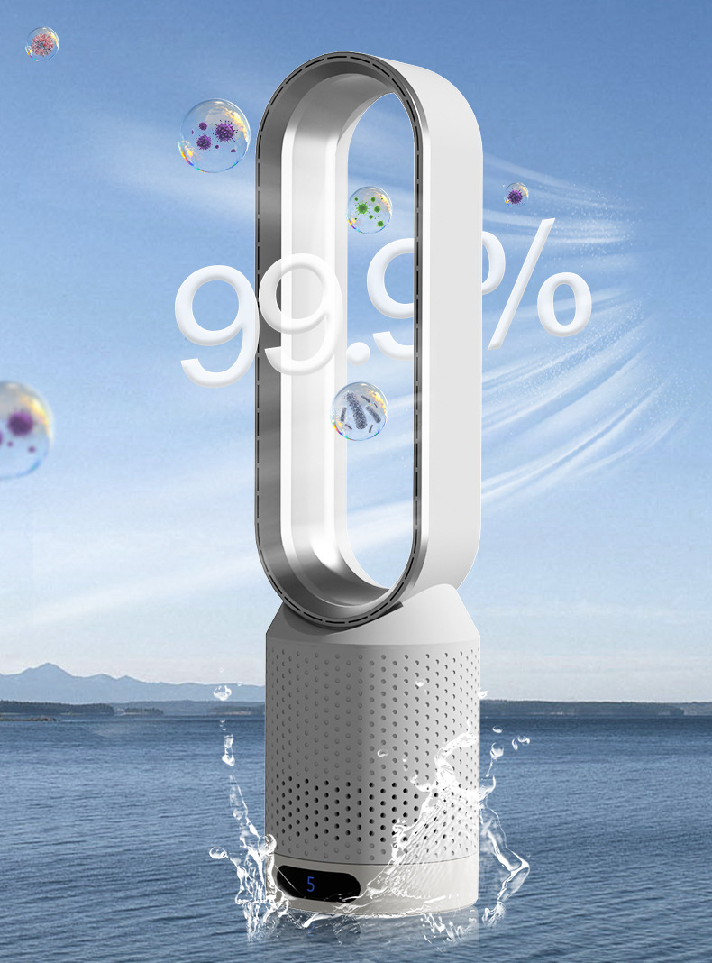 3-in-1 Air Cooler with Air Purifier and Oscillation