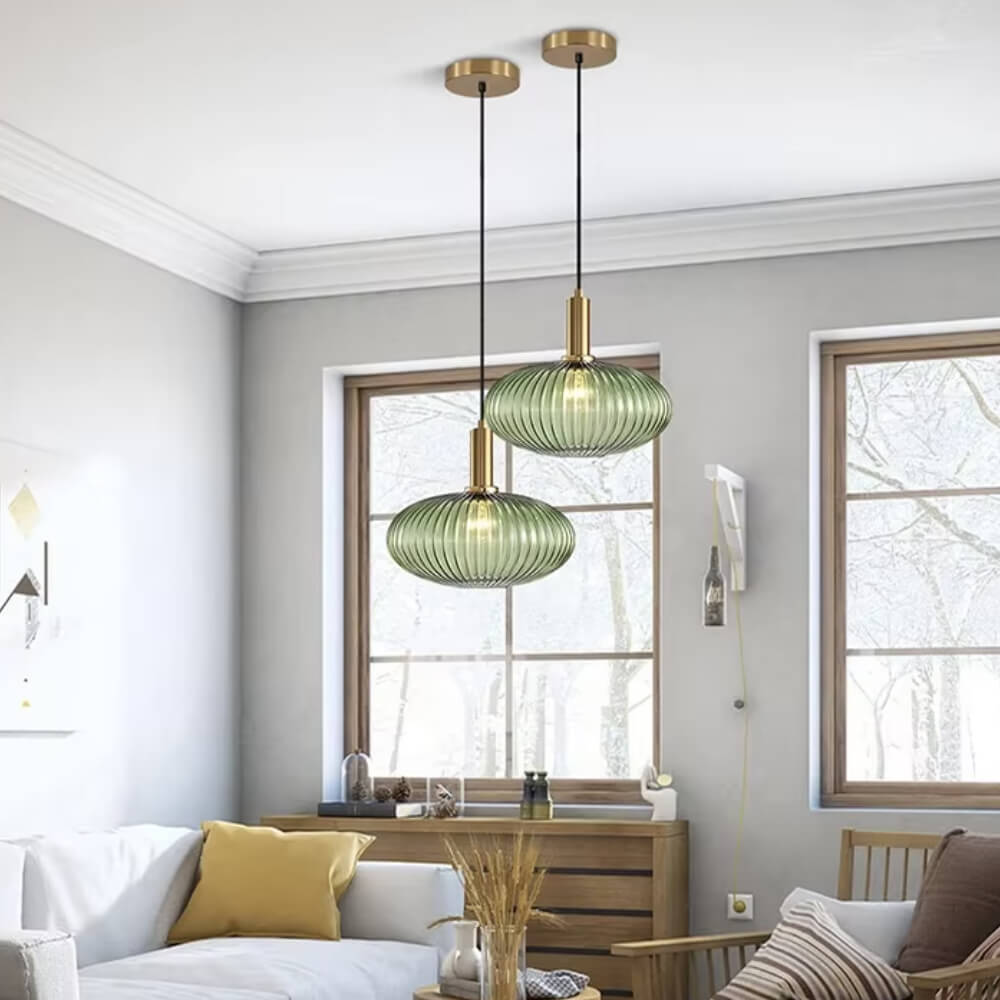 Colorful Glass Pendant Lights for Home Decor