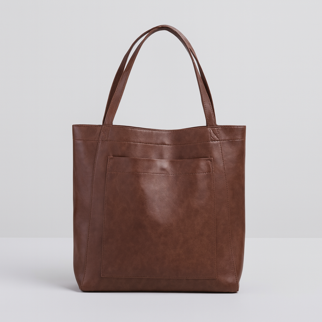 Luxury Leather Tote Shoulder Bag for Women