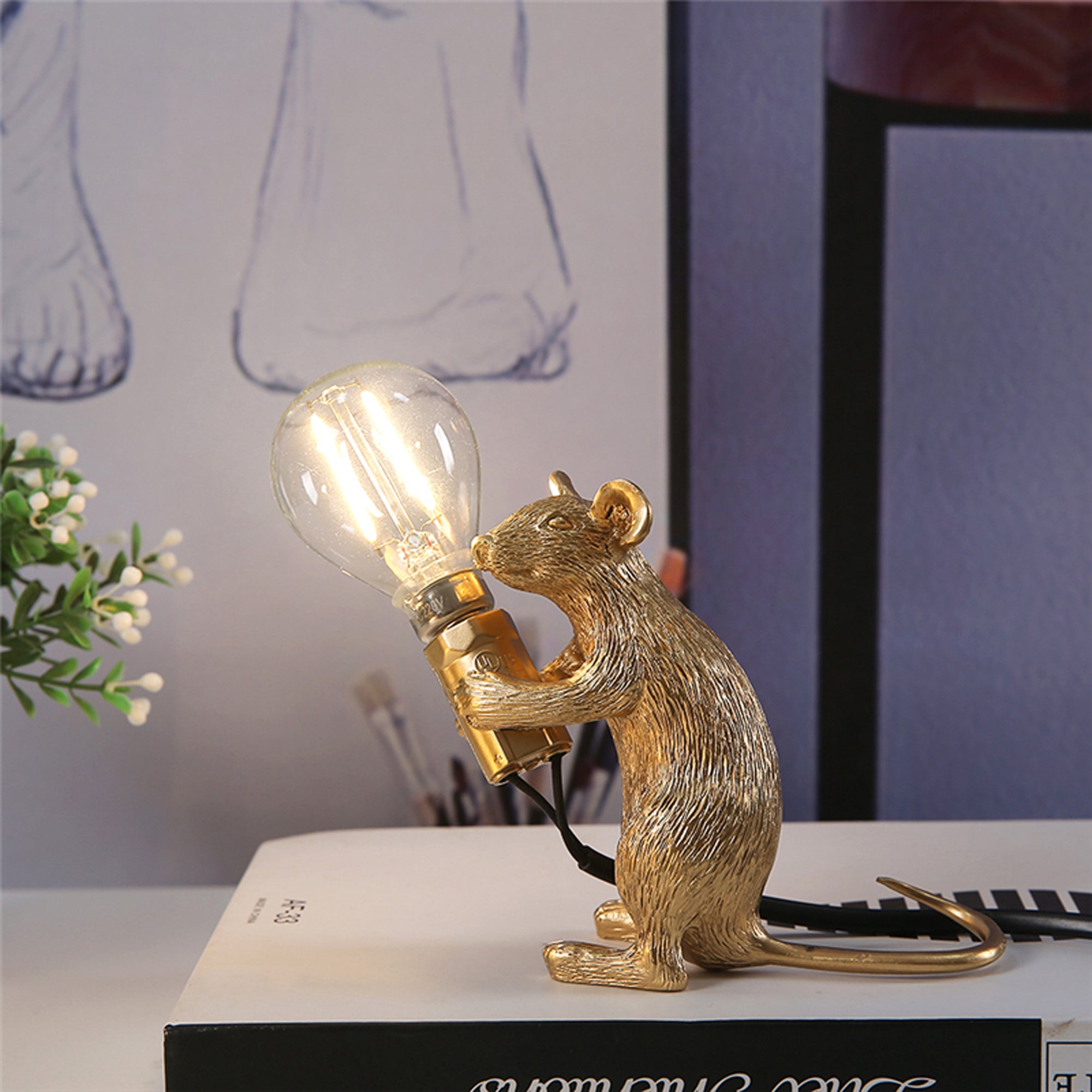 Modern Mouse Table Lamp - Lighting Stand Fixtures