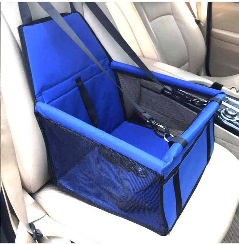 Pet Car Safety Seat with Secure Harness Straps