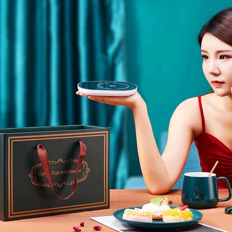 USB Coffee Mug Warmer with 55°C Heating Plate