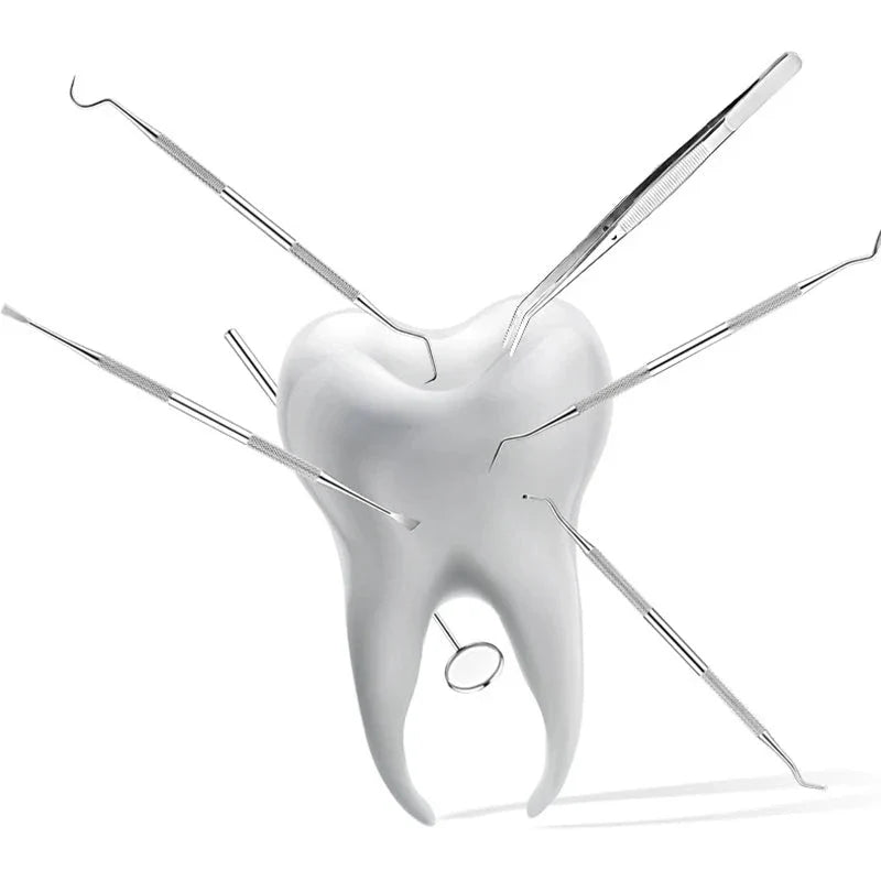 Stainless Steel Dental Explorer Tool for Precision Cleaning