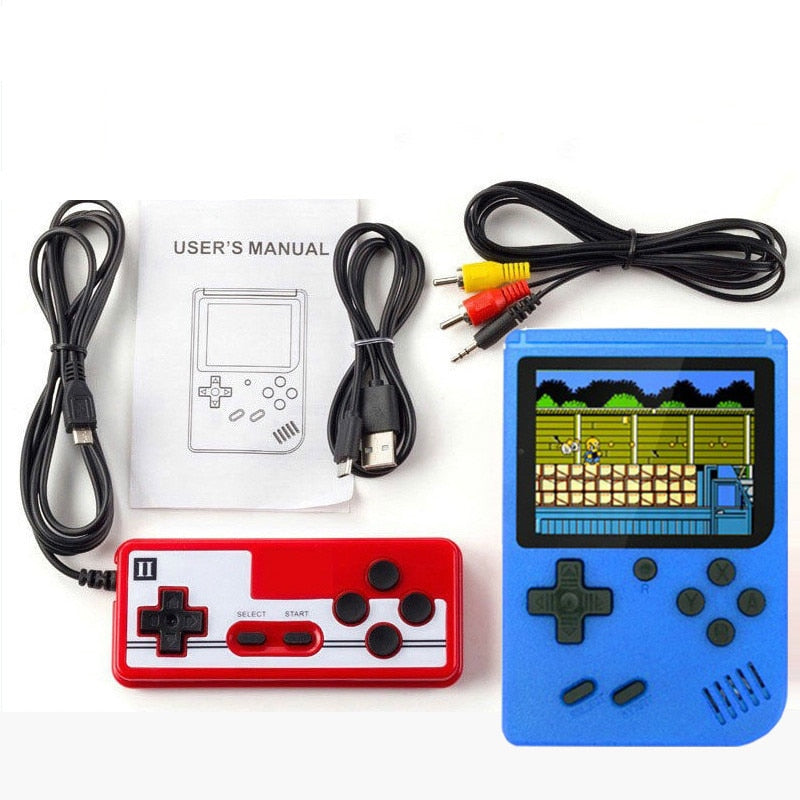 Mini Retro Handheld Gaming Console with 400 Built In Classic Games
