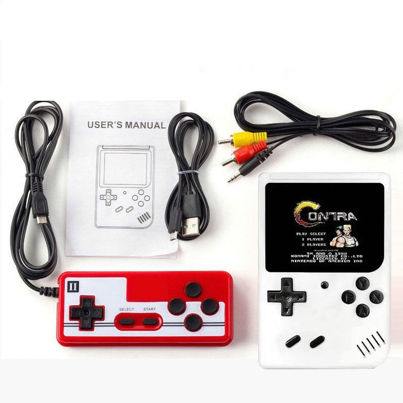 Mini Retro Handheld Gaming Console with 400 Built In Classic Games