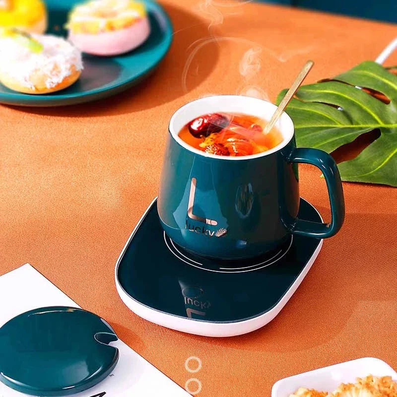 USB Coffee Mug Warmer with 55°C Heating Plate