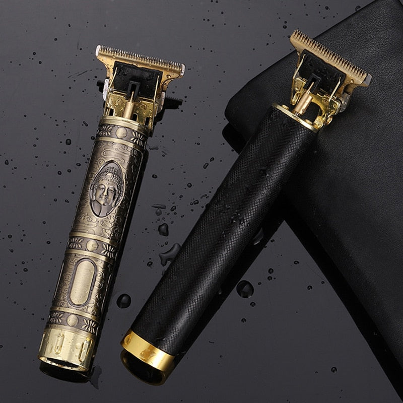 Cordless Zero-Gap Hair Trimmer with Precision Blades