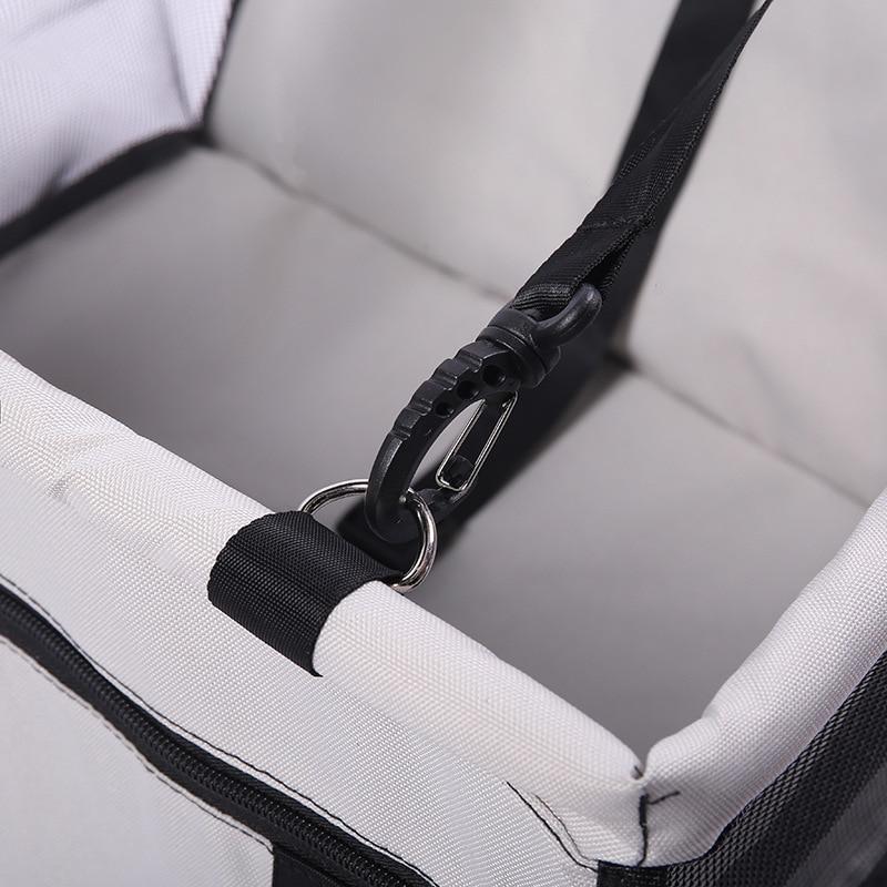 Pet Car Safety Seat with Secure Harness Straps