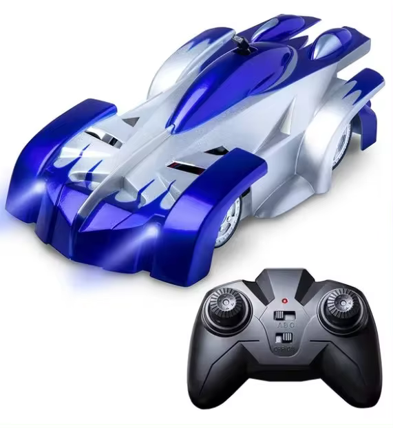 RC Wall-Climbing Stunt Car Toy with Remote Control