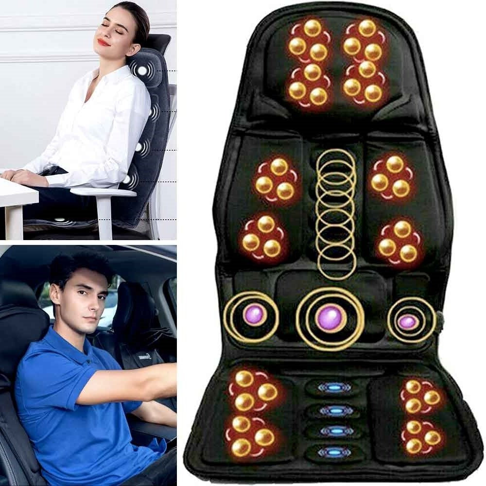 Massage Chair Pad with Heat and Eight Massage Modes