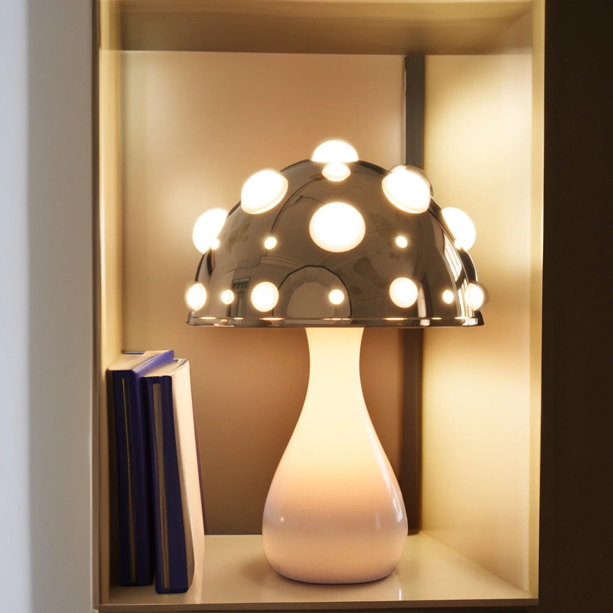 Mushroom Table Lamp for Warm Ambient Lighting