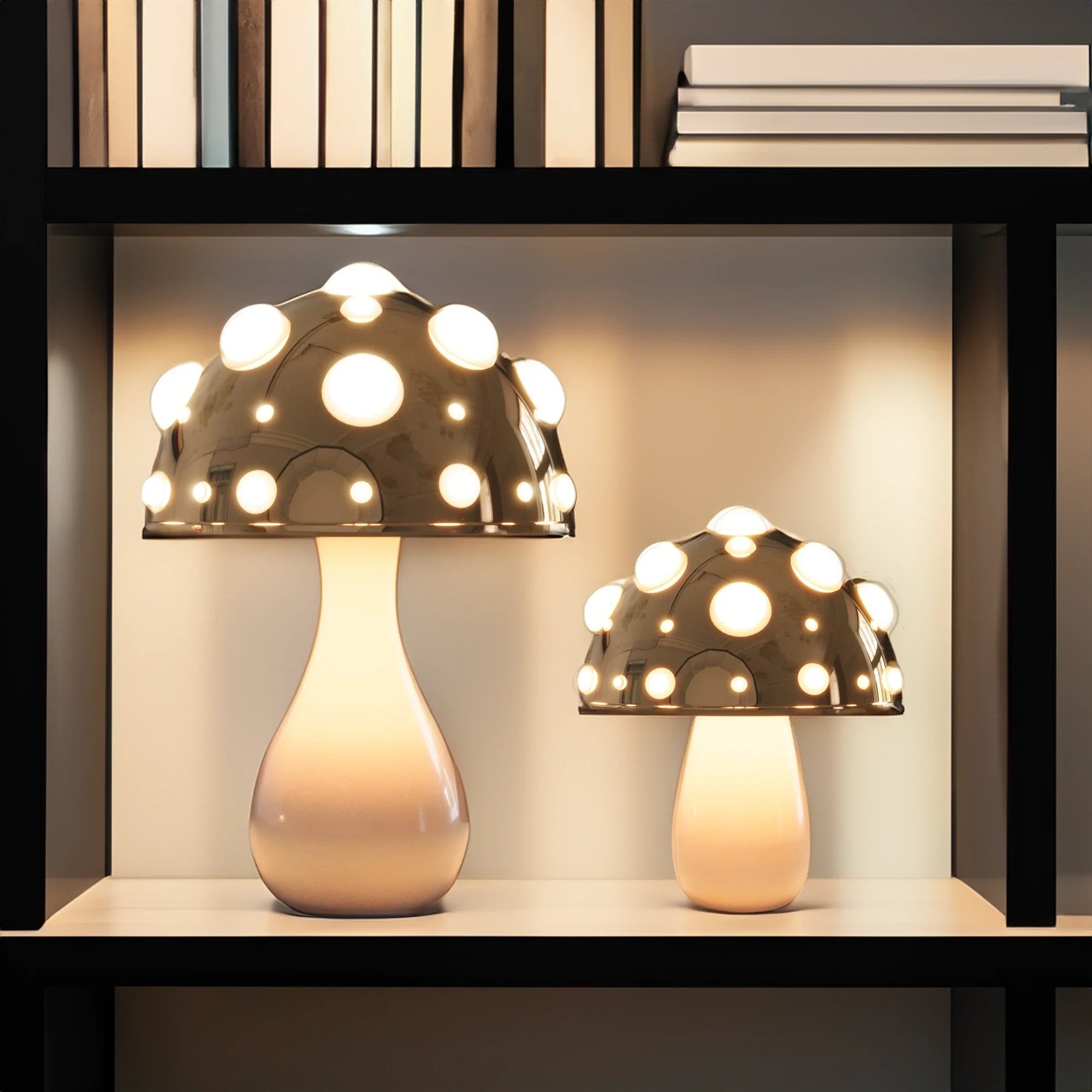 Mushroom Table Lamp for Warm Ambient Lighting